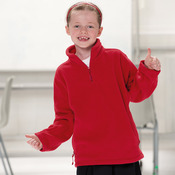 Kids ¼ zip outdoor fleece